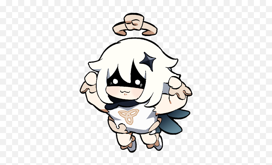 Chibi Cute Chibi Kawaii Anime - Zhongli Genshin Emoji,The Budda Emoji
