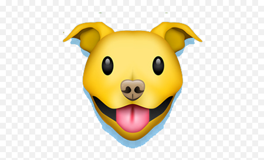 Pitmoji - Pitbull Dog Emoji,Simple Tongue Emoji Sticker