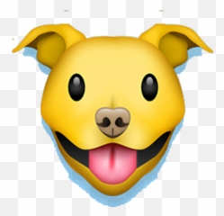 Pitmoji - Pitbull Dog Emoji,Simple Tongue Emoji Sticker
