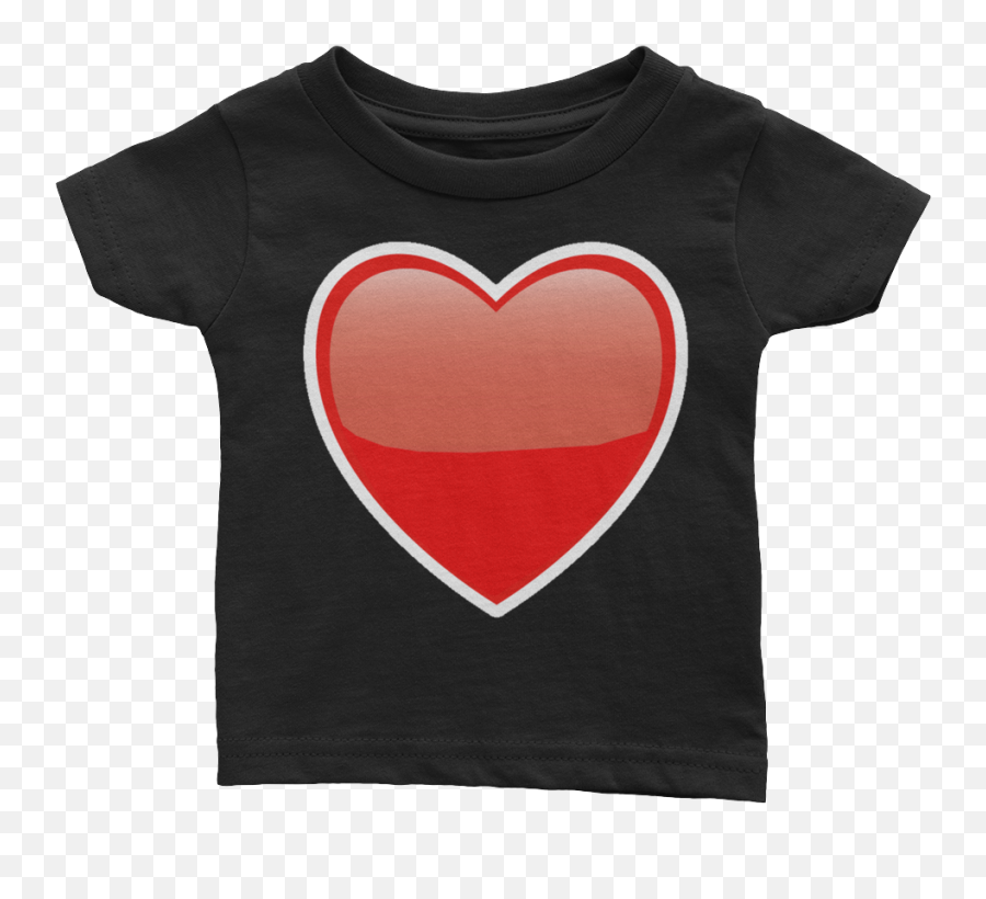 Download Emoji Baby T Shirt - Short Sleeve,Blank Heart Emoji
