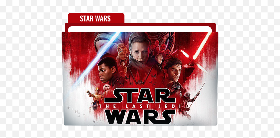 Star Wars The Last Jedi Folder Icon Free Download - Designbust Star Wars The Last Jedi Film Poster Emoji,Jedi Emoji