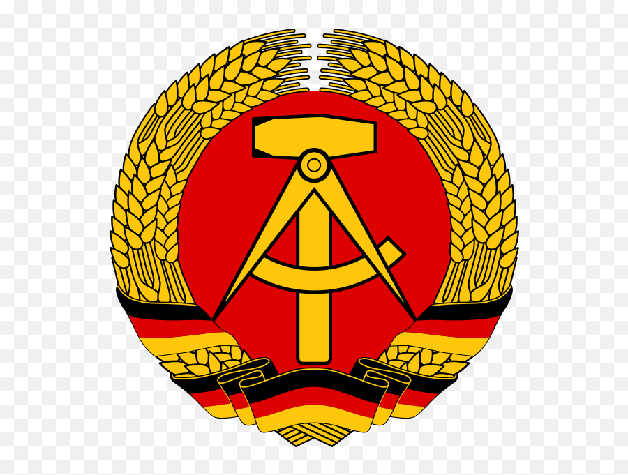 German Democratic Republic - East Germany Coat Of Arms Png Emoji,German Emoticons