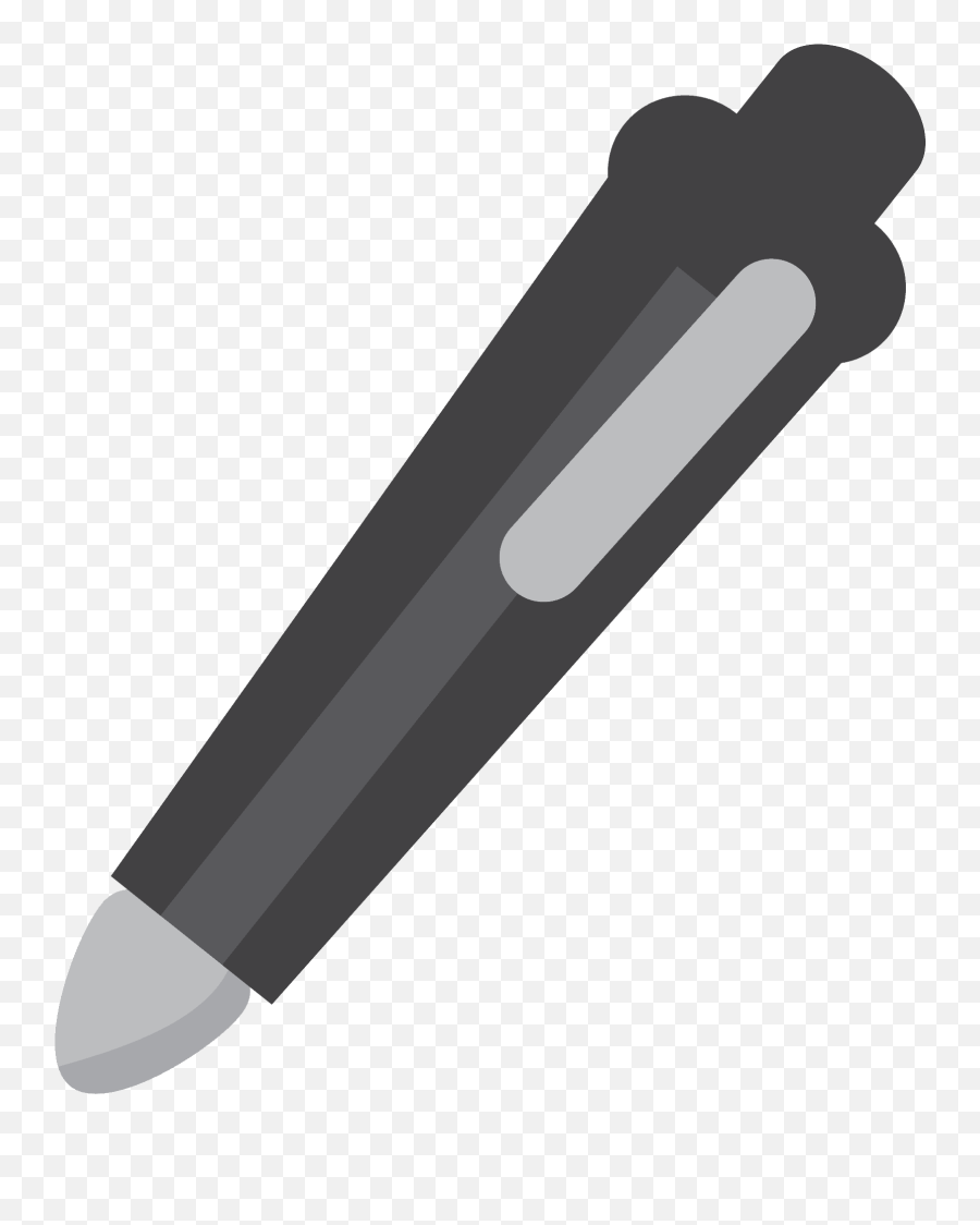 Pen Emoji Clipart - Solid,Pencil Emoji Transparent