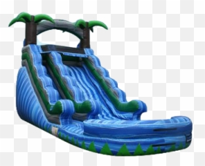 Columbus Oh Inflatable Water Slides Rentals Columbus Oh - Tropical Water Slide Emoji,Sumo Emoji Rentals