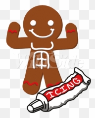Gingerbread Man Icing Abbs - Happy Emoji,Gingerbread Man Coloring Page Emojis Cute