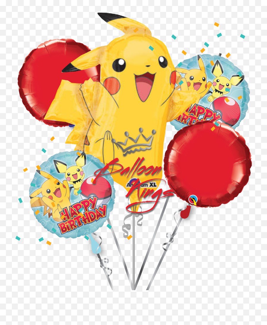 Pokemon Bouquet - Anagram Pokemon Birthday Balloon Emoji,Red Ballon Emoji Hd