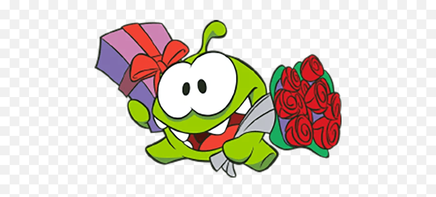 Cut The Rope Stickers - Live Wa Stickers Emoticon Emoji,Imoji Dead Emoji