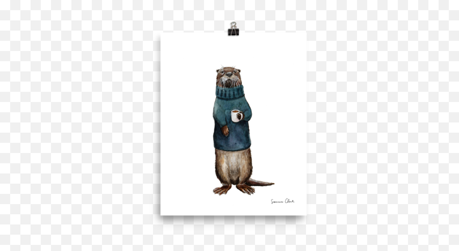 Wesley The River Otter 2nd Edition - Groundhog Day Emoji,Emotion Otter Impact