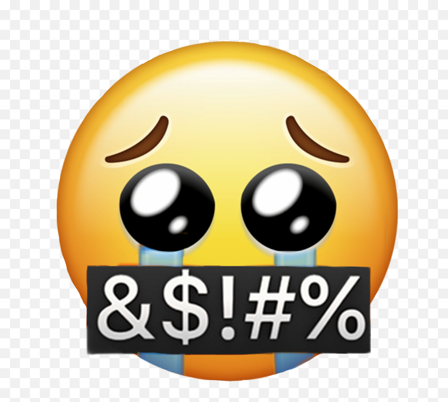 Angry Sad Sticker By Lillie Emoji,Angry And Sad Emoticon