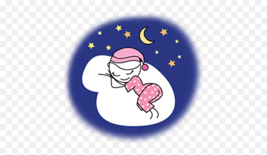 Telegram Sticker 4 From Collection Lovely Emoji,Emoticon Tidur