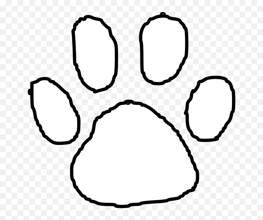 Tiger Paw Print Outline Png Svg Clip Art For Web - Download Dont Trust People Who Dont Like Cats Emoji,Paw Prints Emoji