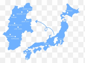 Nagano Trip - Sea Current Map Japan Emoji,Onsen Emoji