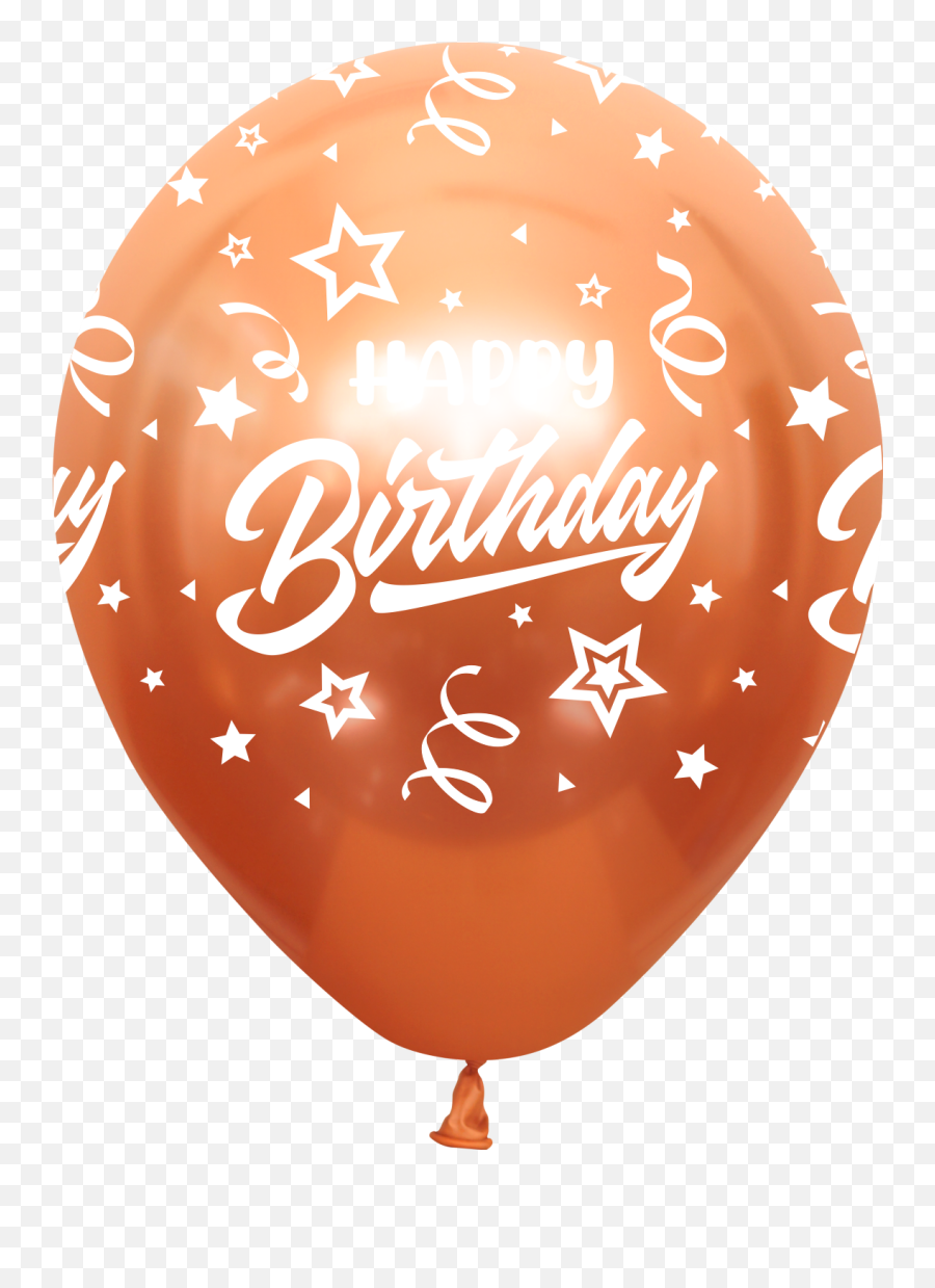 12 Mirror Happy Birthday All Around Copper Latex Balloons Emoji,Christmas Emoji Military