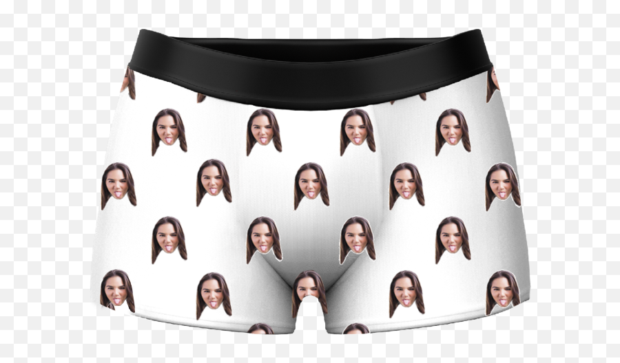 Custom Boxers With Picturequality Assuranceprotein - Burgercom Emoji,Underpants Emoji Text