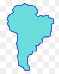 South America - Free Maps And Flags Icons Emoji,Emoji For Map