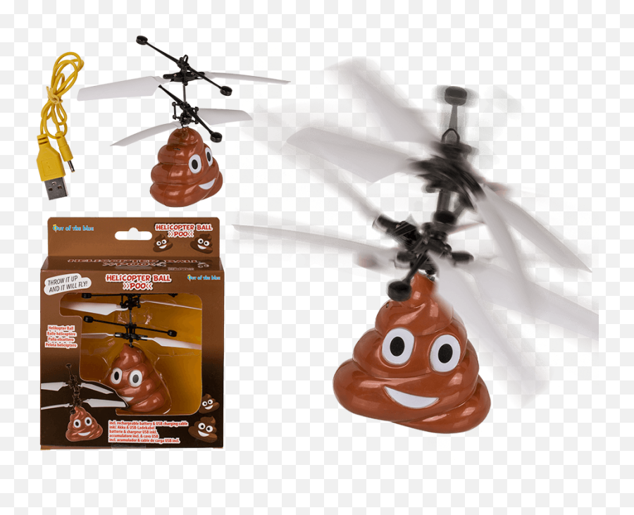 Lentävä Kakka Emoji,Helikopter Emoji