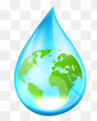 Download Earth Png - Water Droplet With World Full Size Emoji,Droplet Emoji