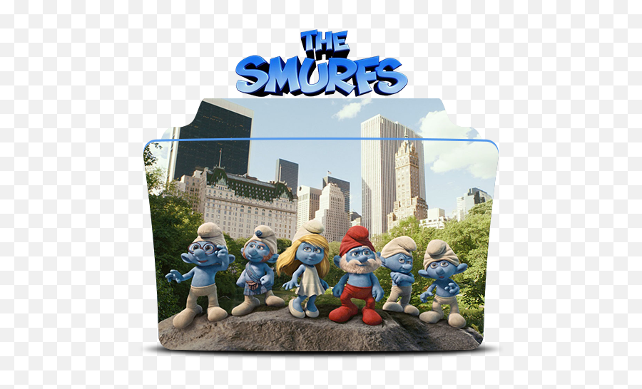 The Smurfs 2 2013 Folder Icon - Designbust Emoji,Smurf Emoji