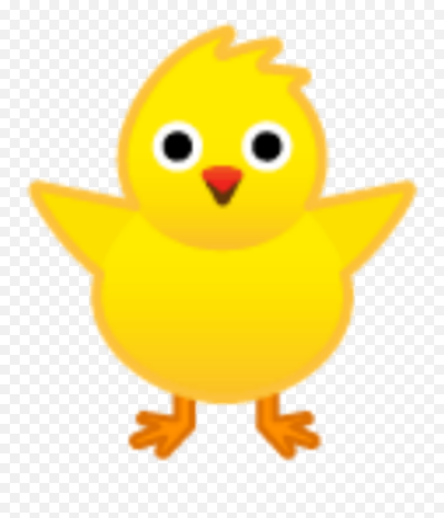 Front - Front Facing Baby Chick Emoji,Bird Emoji