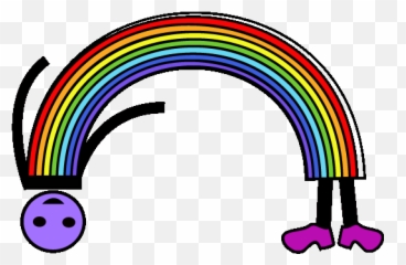Rainbow U2013 Growing Foot Prints Kids - Dot Emoji,Foot Emoticon