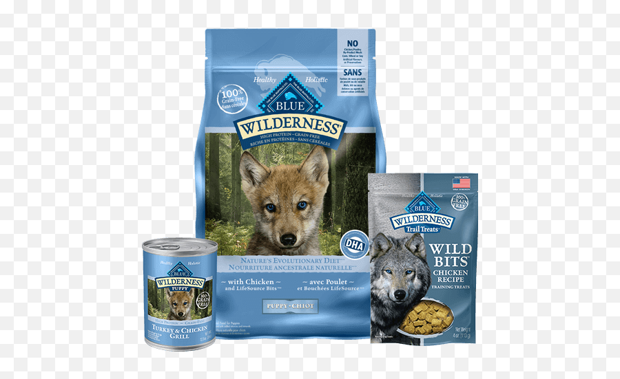 Natural Healthy Pet Food For Dogs U0026 Cats Blue Buffalo - Blue Wilderness Puppy Food Emoji,Dog Paw Emoji