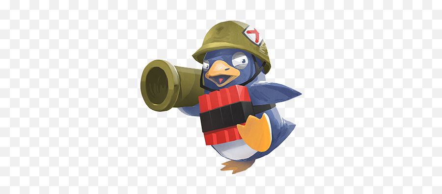 Emoticontwitter - Penguin Starbound Emoji,Bazooka Emoji