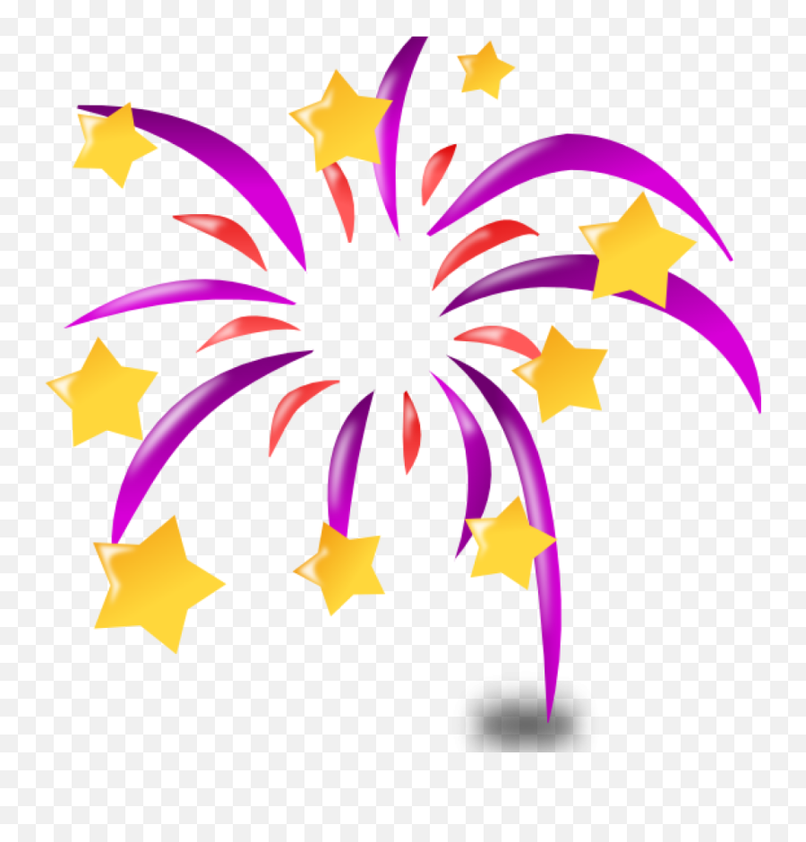 Year Fireworks Cartoon - Happy Diwali With Liquor Emoji,Fireworks Emoji Png