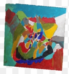 Abstract - Horizontal Emoji,Abstract Painting Emotions