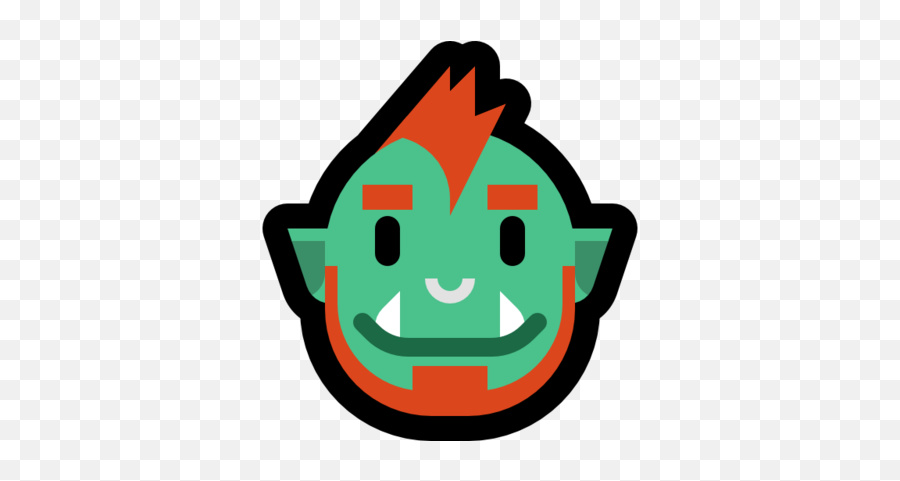 Huge Orc Fan - Emoji For Discord Rpg,Gasp Emoji