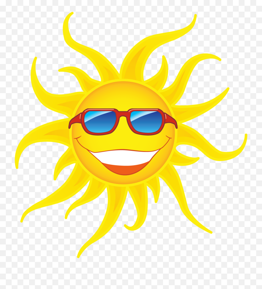 Sun Clipart Clear Background - Transparent Background Translucent Sun With Sunglasses Clipart Emoji,Sun Emoji Transparent Background