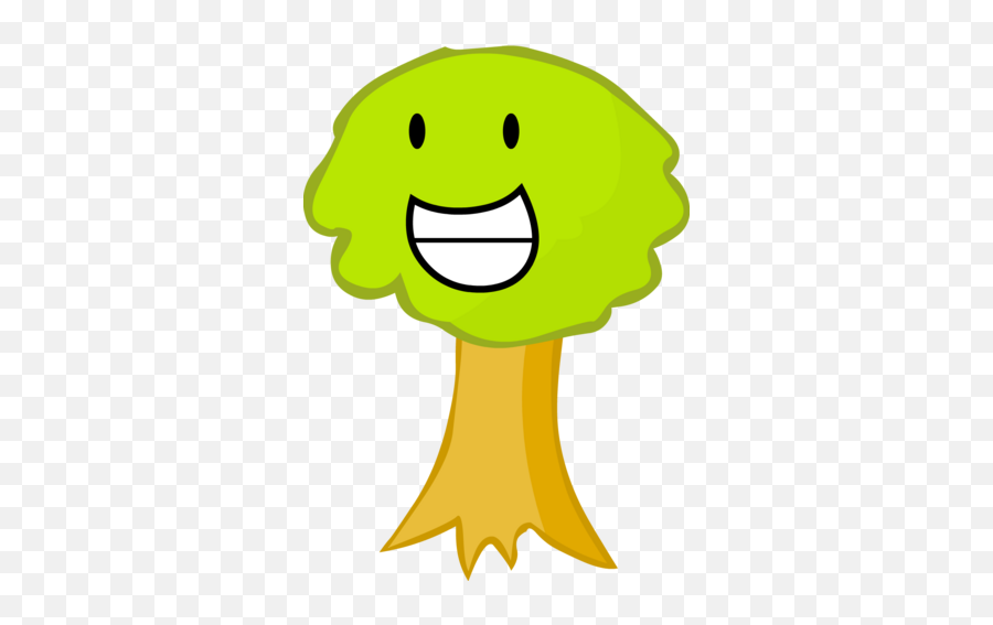 Tree Battle For Dream Island Wiki Fandom - Bfb Tree Asset Emoji,Kirby ...