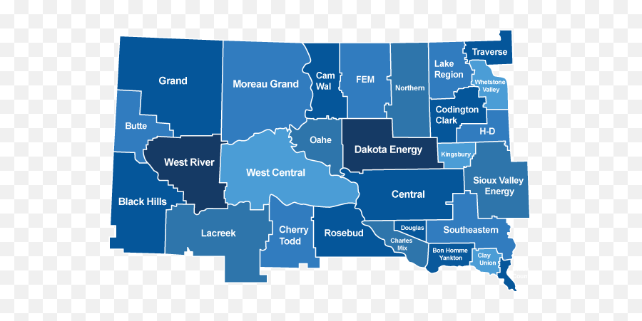 Electric Co - Ops And Municipal Utilities Clash Over Territory South Dakota Electric Utility Map Emoji,Lewd Emoticon Download