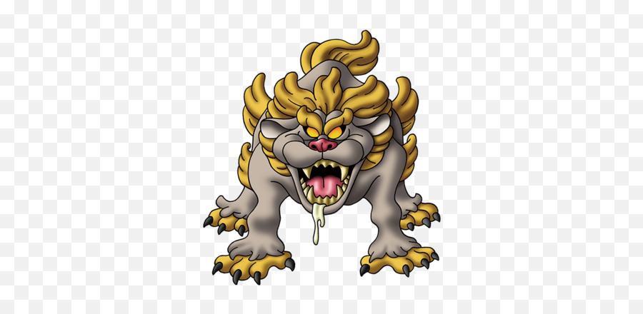List Of Monsters In Dragon Quest Iv Bestiary Dragon Quest - Dragon Quest Dog Emoji,Horny Emoticon