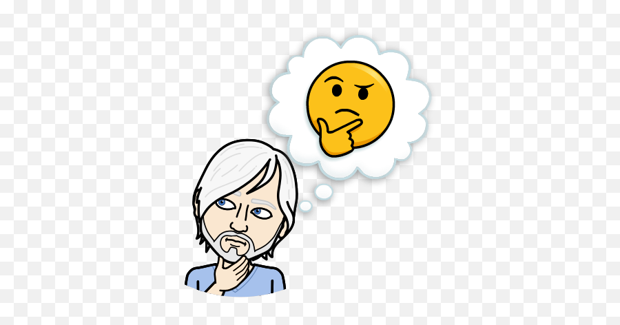 29icx8s62h - Bitmoji Thinking Emoji,Xq Emoticon