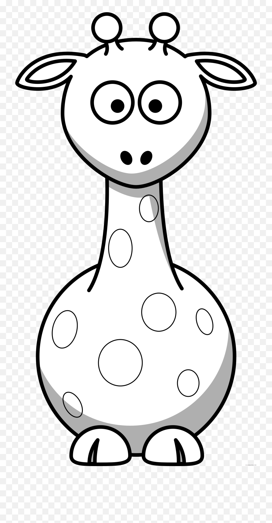 Giraffe Coloring Pages Giraffe Black And Printable - Black And White Giraffe Emoji,Giraffe Emoji