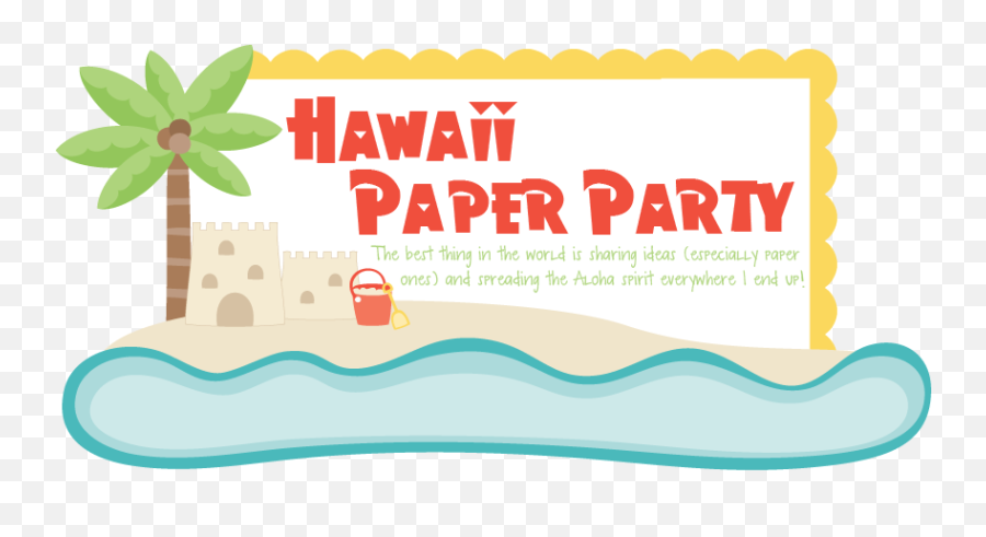 Hawaii Paper Party Itu0027s My Birthday Hello Kitty Birthday - Language Emoji,Kitty Emoticon Panities