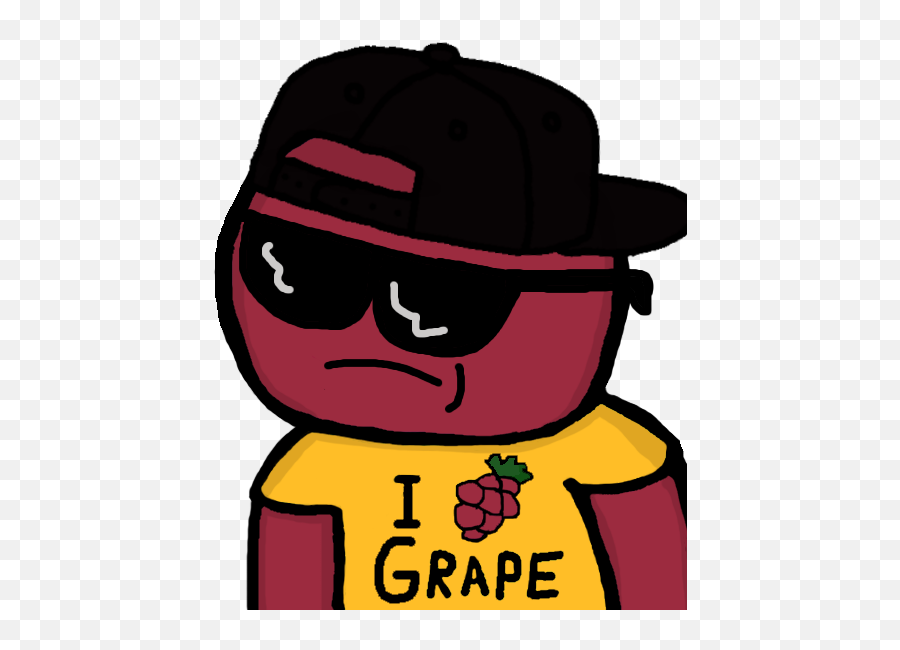 Grape Man Grapemanxd Twitter - Fictional Character Emoji,Twitter Drumrol Emoticon