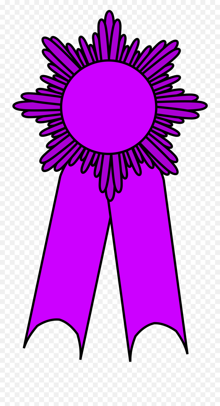 Medal Clipart Purple Medal Purple - Transparent Background Girl Scout Silver Award Emoji,Blue Ribbon Emoji Prize