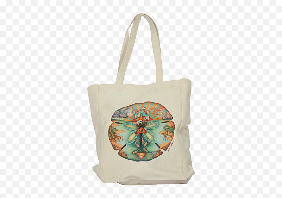 Nora Butler Designs - Pond Designed Canvas Tote Bags Emoji,Paint Emoji Onto Tote Bag