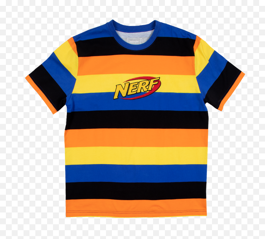 Pin - Nerf Striped Shirt Emoji,Wave Of Emotion Pullover