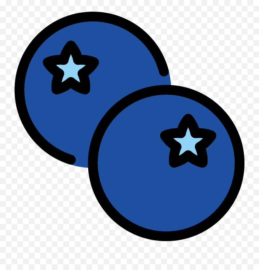 Blueberries Emoji - Emoji Myrtille,Berry Emoji