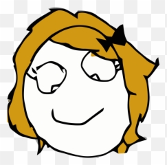 Entry No - Memes Face Png Girl Emoji,Oh My God Emoticon