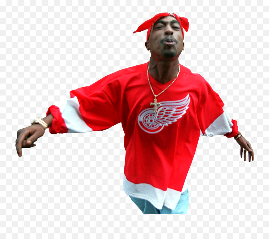 Tupac Shakur Png Transparent Background - 2pac Red Wings Emoji,2pac Emoji