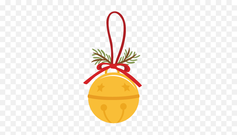 Jingle Bell - Cute Christmas Bell Clipart Emoji,Jingle Bell Emoticon