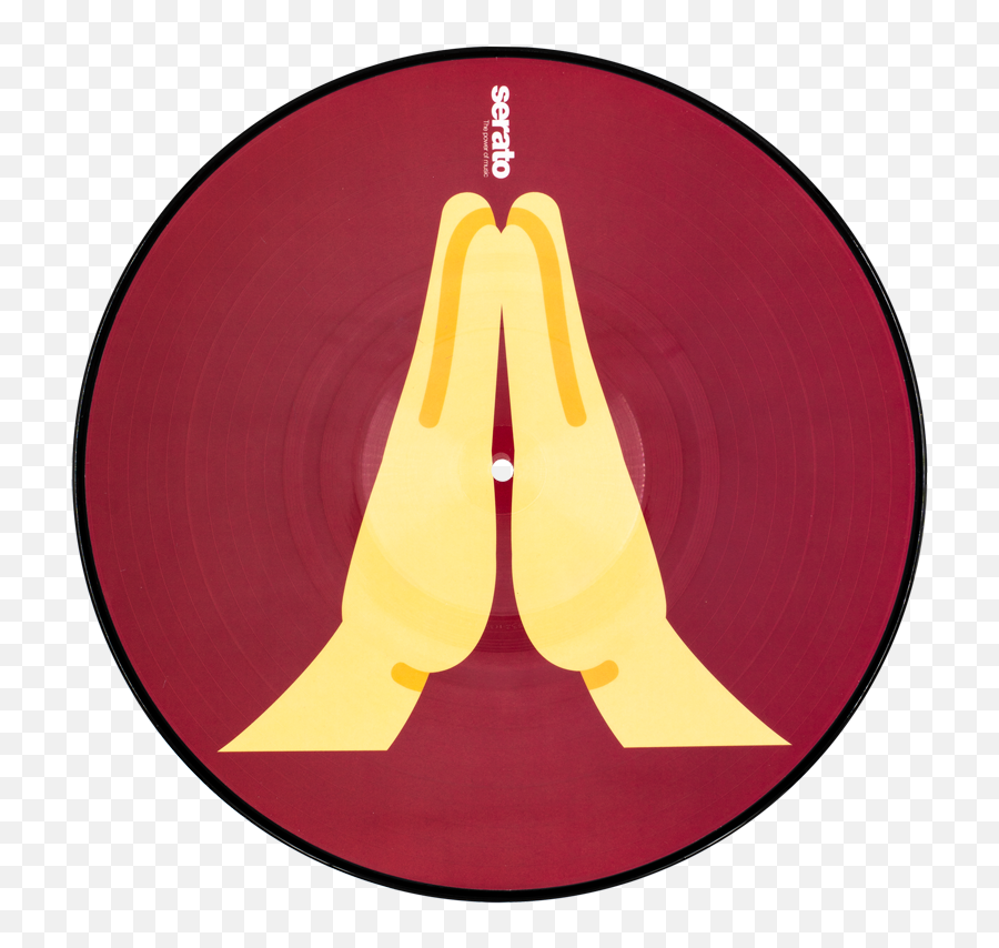 Serato Emoji Series Control Vinyl U0027prayraised Handsu0027 2 X 12 Ebay - Serato,Pray Emoji