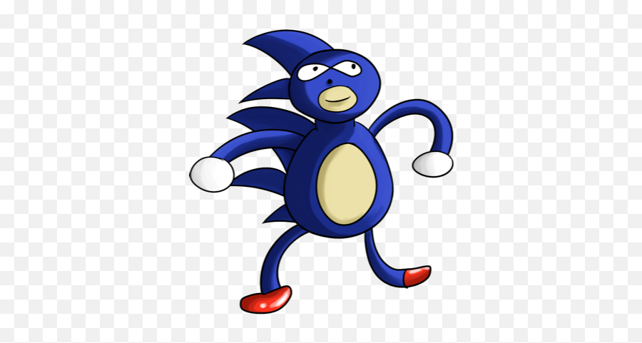 Sanic Run - Sanic Png Transparent Emoji,Sanic Emoji