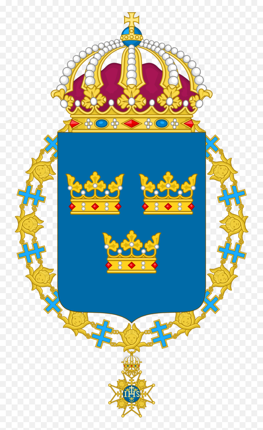 The Chronicles Of Sweden A Swedish Meiou And Taxes Aar - Swedish Coat Of Arms Emoji,Fb Emoticon Striking Oneself Proud