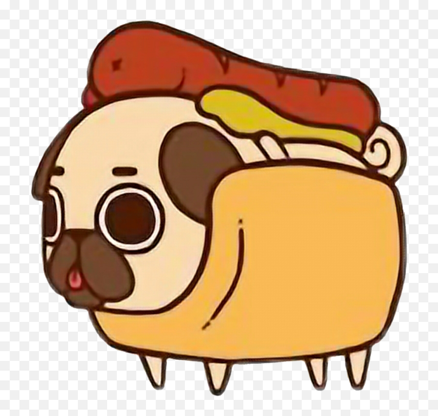 Kawaii Pug Png Image - Pug Kawaii Clipart Full Size Kawaii Pug Emoji,Puglie Pug Emojis