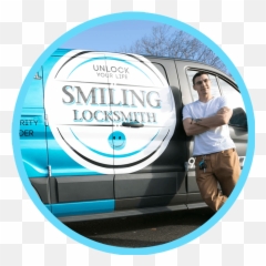 Portland Smiling Locksmith - Light Commercial Vehicle Emoji,Locksmith Emoticon