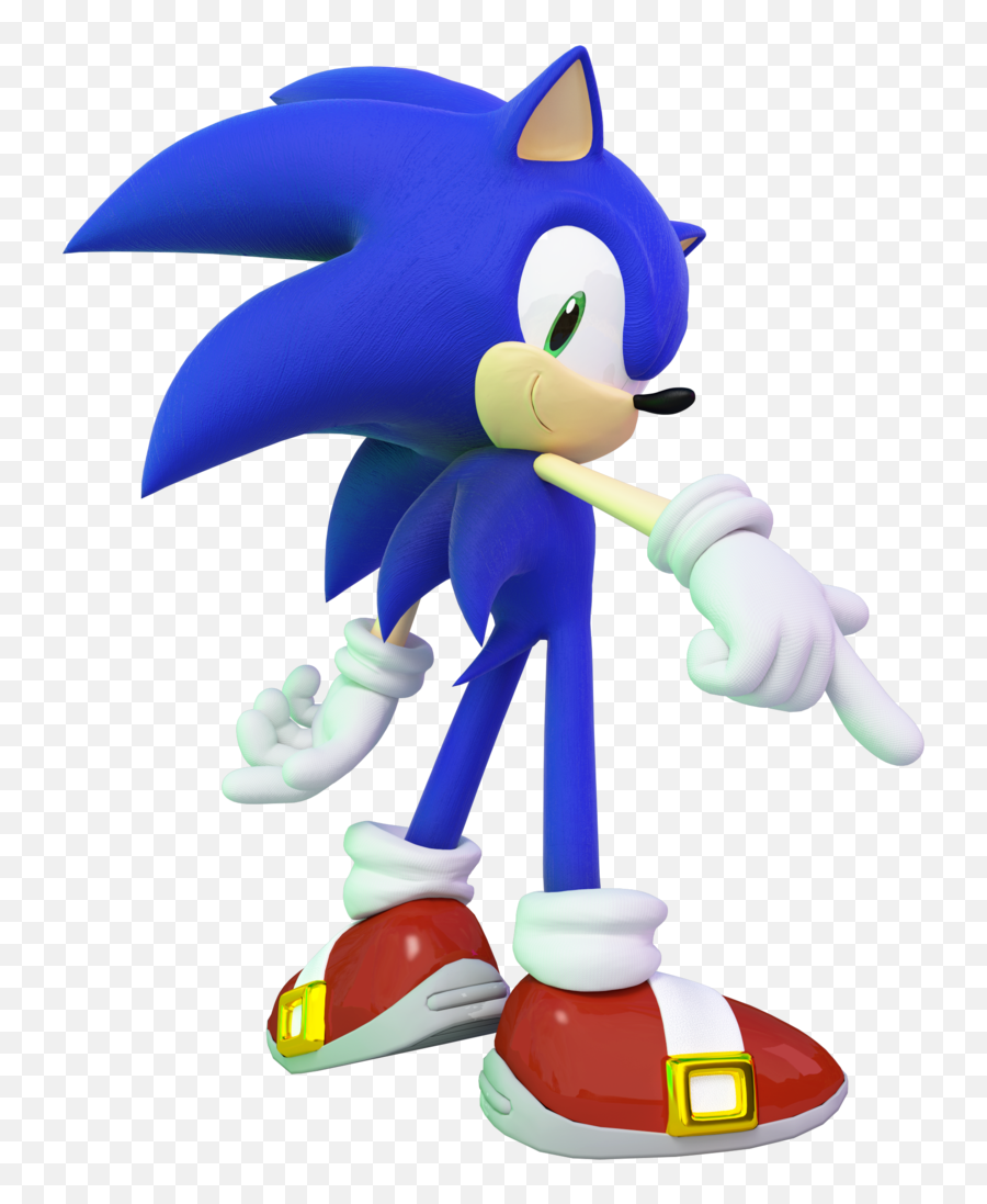 Clipart Of Sonic The Hedgehog Character - Pov Sonic Emoji,Sonic The Hedgehog Emotions